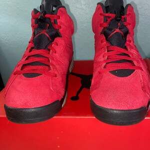 Nike Air Jordan 6 Retro Toro Bravo Varsity Red Suede